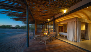 Anderssons at Ongava suite and private viewing deck