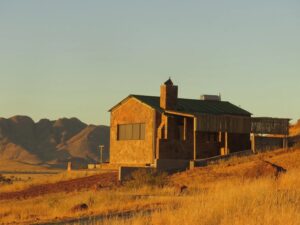 At Kronenhof Lodge – mountain-view villa at sunrise