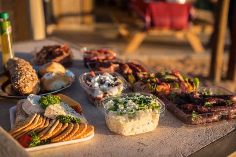self-catering accommodation near Sossusvlei – fresh ingredients prepared for self-catering