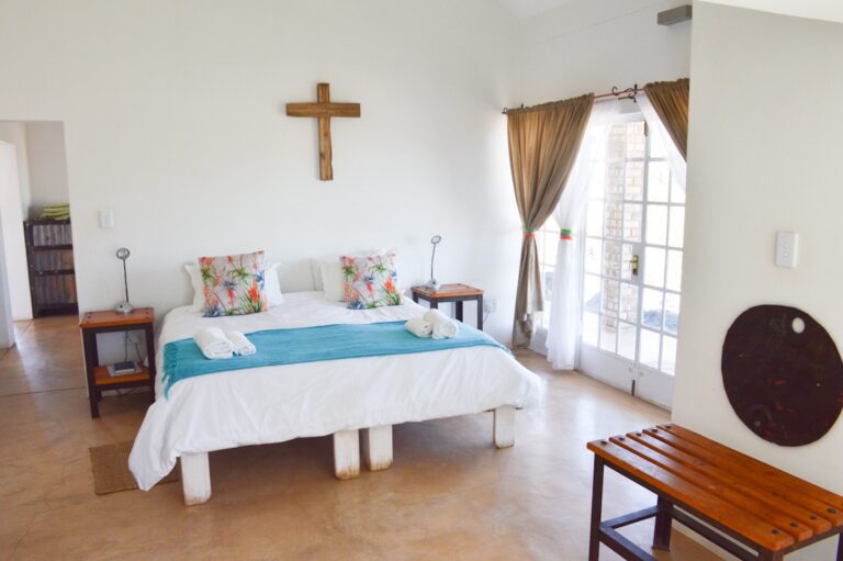 southern Namibia lodge – bright double chalet room