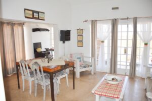 Lithops lodge Namibia – family dining area between two bedrooms