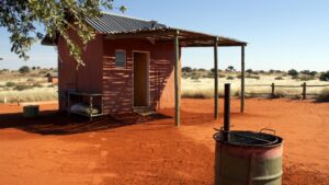 Bagatelle Kalahari Game Ranch – private campsite ablutions