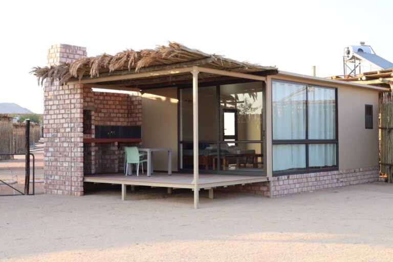 Sossus-on-Foot – self-catering room exterior and veranda