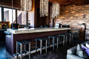 Fish River Lodge – bar counter in the main lodge