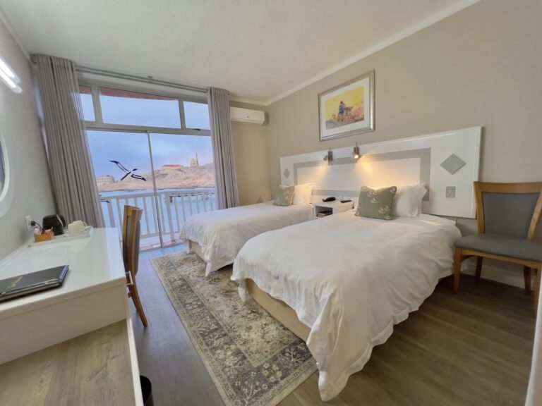 Luderitz Nest Hotel – renovated twin room with sea view