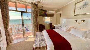Lüderitz Nest Hotel – sea-view double room with balcony