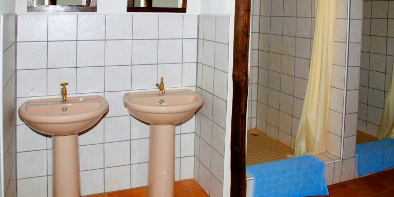Namtib Biosphere Reserve – simple shared camping ablutions