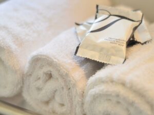 Obelix Guesthouse – fresh towels and guest amenities