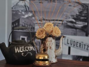 family accommodation in Lüderitz – Lüderitz welcome display