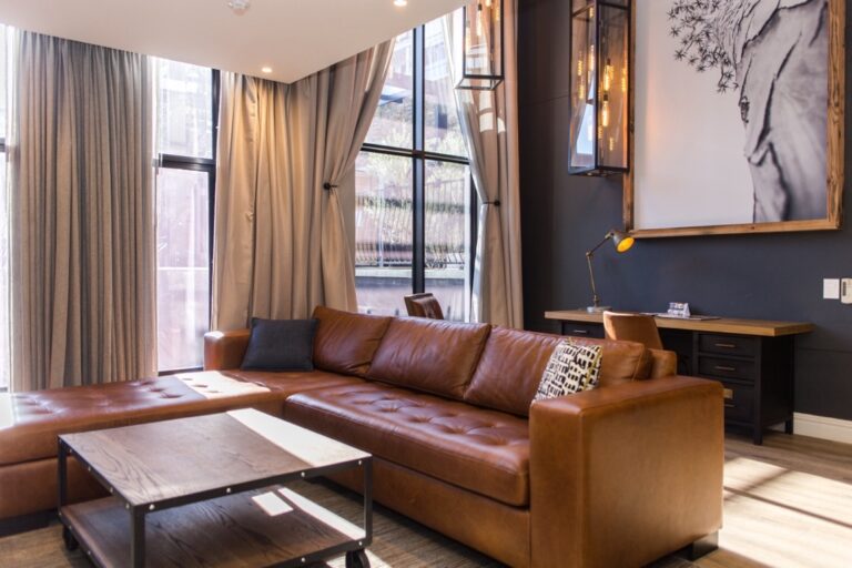 The Weinberg Hotel – loft suite sitting area