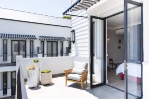The Weinberg Hotel – private room balcony