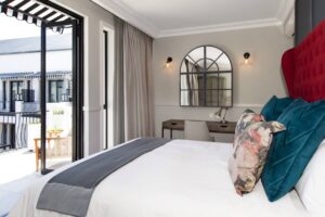 Windhoek boutique hotel – upper-level guest room