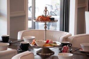 Klein Windhoek accommodation – afternoon tea presentation