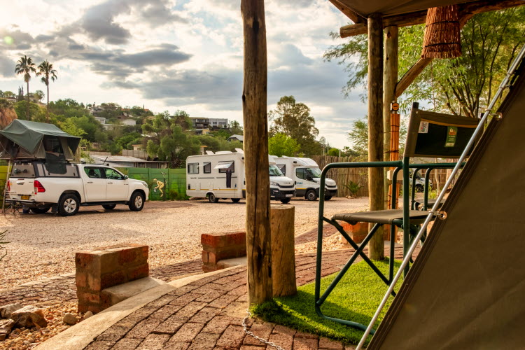 UrbanCamp – camping bay with caravan parking