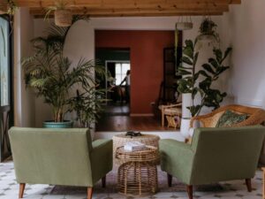The Fritz Collection – green lounge