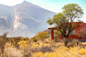 Hohenstein Lodge beneath the Erongo Mountains in Namibia