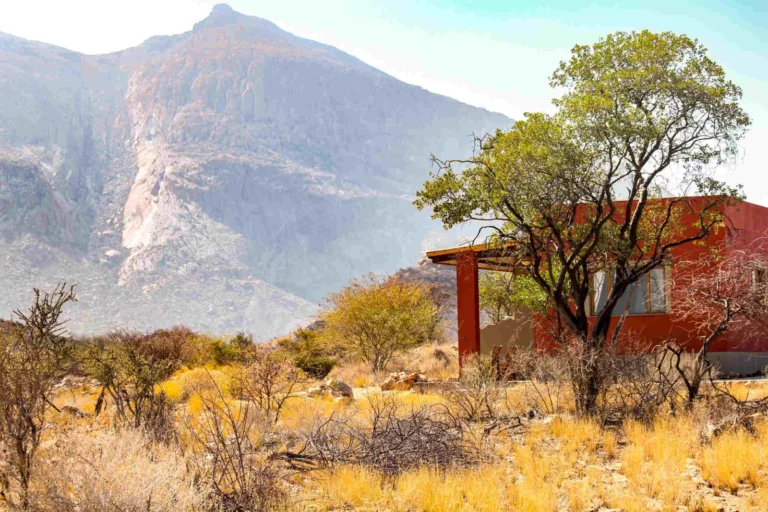 Hohenstein Lodge beneath the Erongo Mountains in Namibia