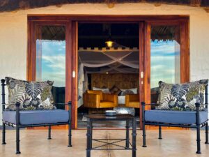 Desert Homestead Lodge – private cottage terrace