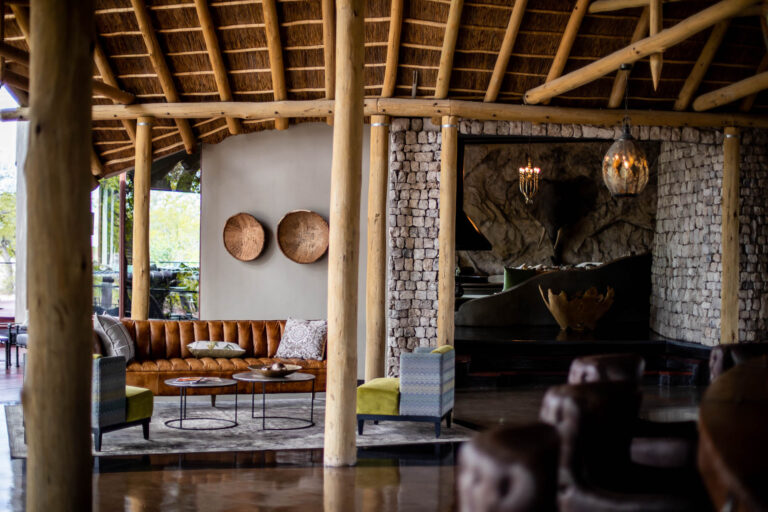 Etosha Oberland Lodge – main lodge lounge