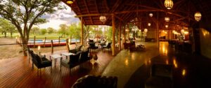 Etosha Oberland Lodge – open-air restaurant