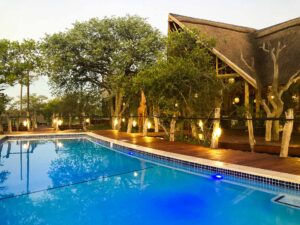 Etosha Oberland Lodge – main swimming pool