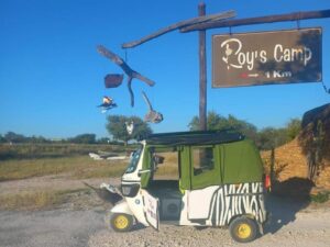 Roy's Rest Camp – Roy's Camp sign
