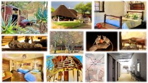 Roy's Rest Camp – rooms and facilities collage