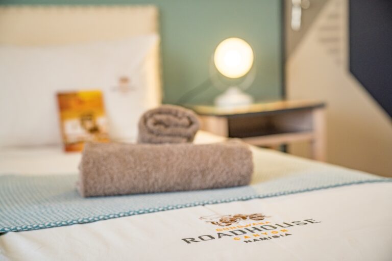 Canyon Roadhouse bed linen and guest amenities