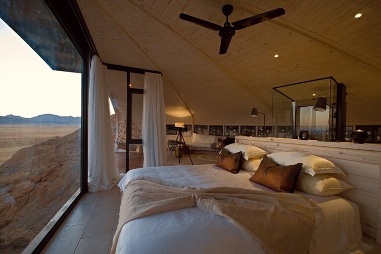 Desert Whisper bedroom with wide desert views