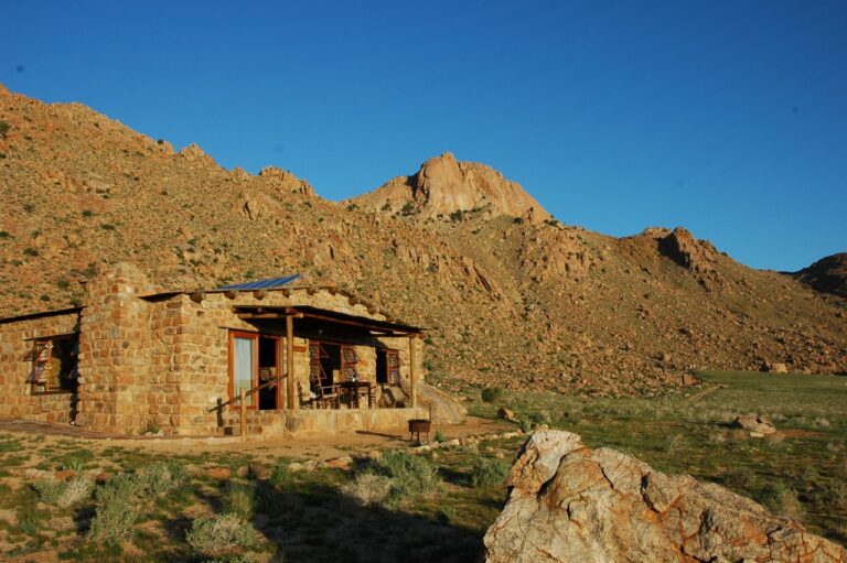 Secluded stone chalet at Eagles Nest Chalets