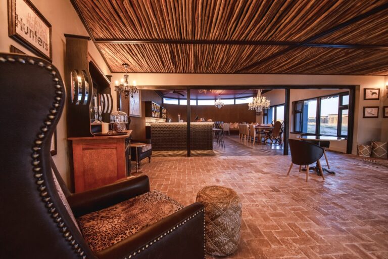 Etosha King Nehale reception lounge and seating area