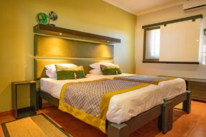 Comfortable double room at Namib Desert Lodge