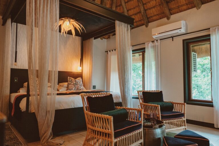 Family accommodation at Namushasha River Lodge