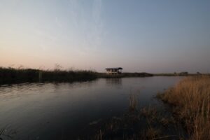 Quiet waterway surrounding Namushasha River Villa