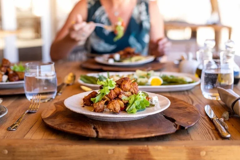 Fresh meal served at Little Kulala